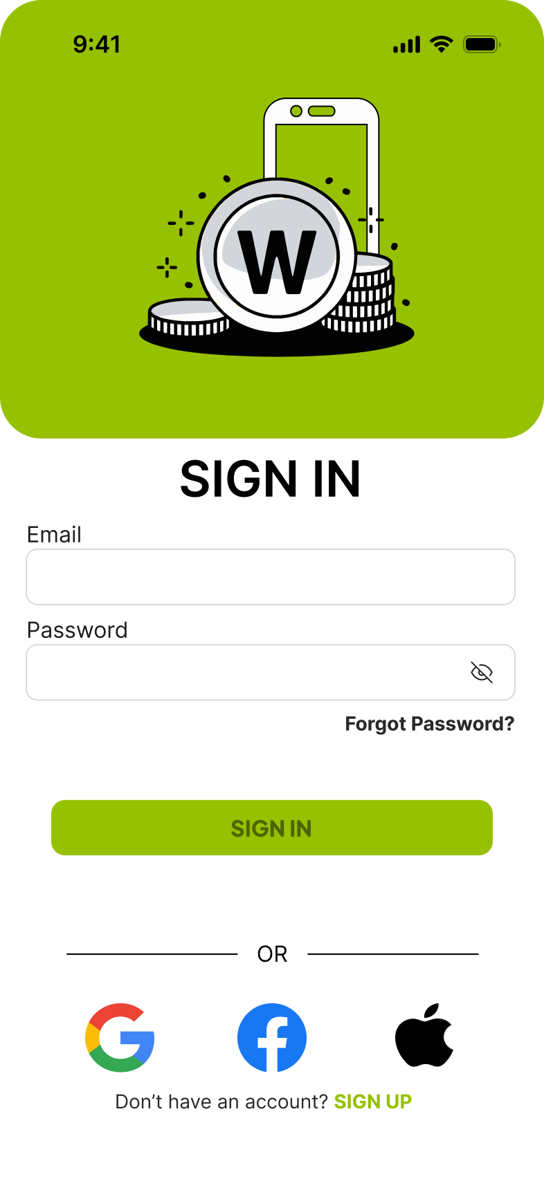 App screenshot img
