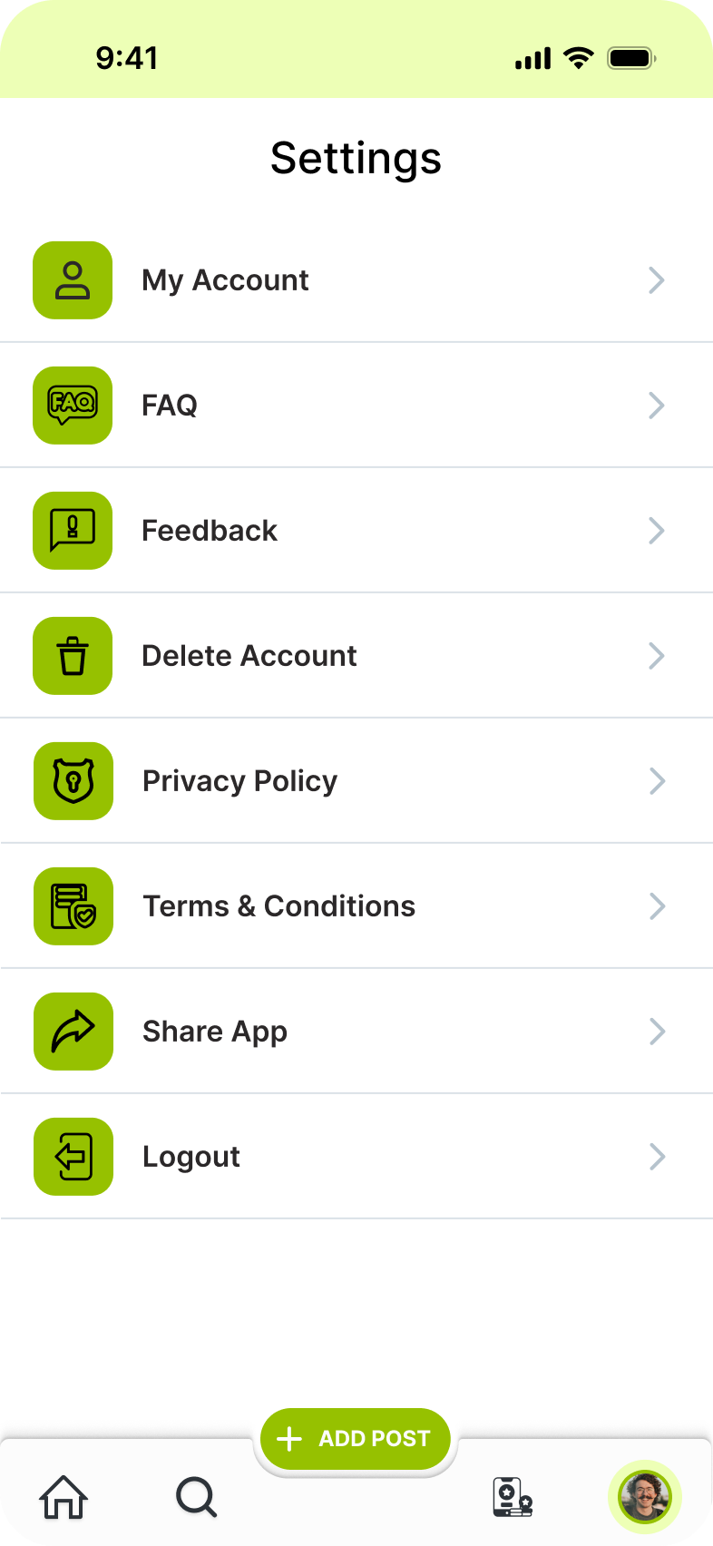App screenshot img