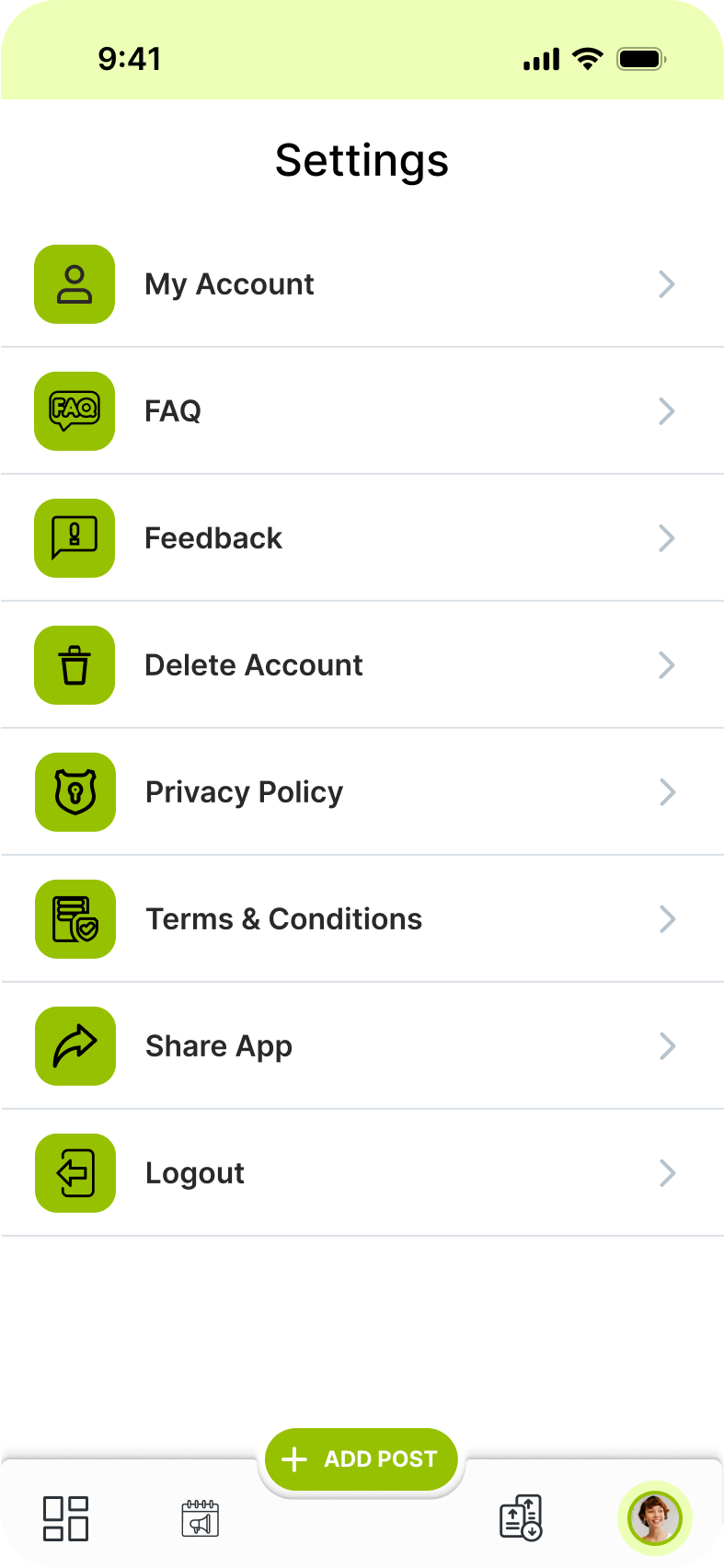 App screenshot img
